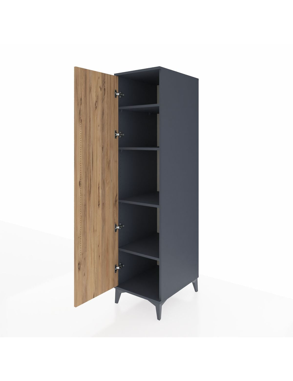 Kronos Dolap 4 Raflı Tek Kapaklı 44x59x182 - S88M009V6C