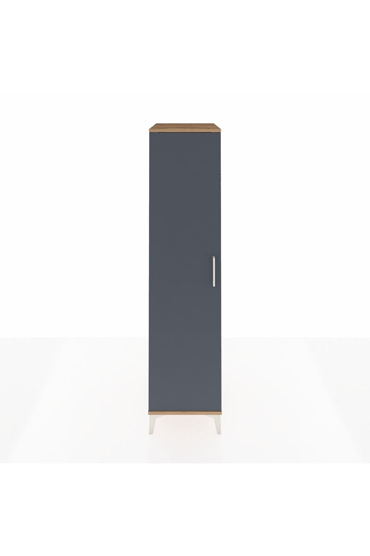 Kronos Dolap 4 Raflı Tek Kapaklı 44x59x182 - S88M009V8C