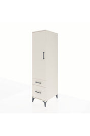 Kronos Dolap 4 Raflı 2 Çekmeceli Tek Kapaklı 44x59x182 - S88M015V1C