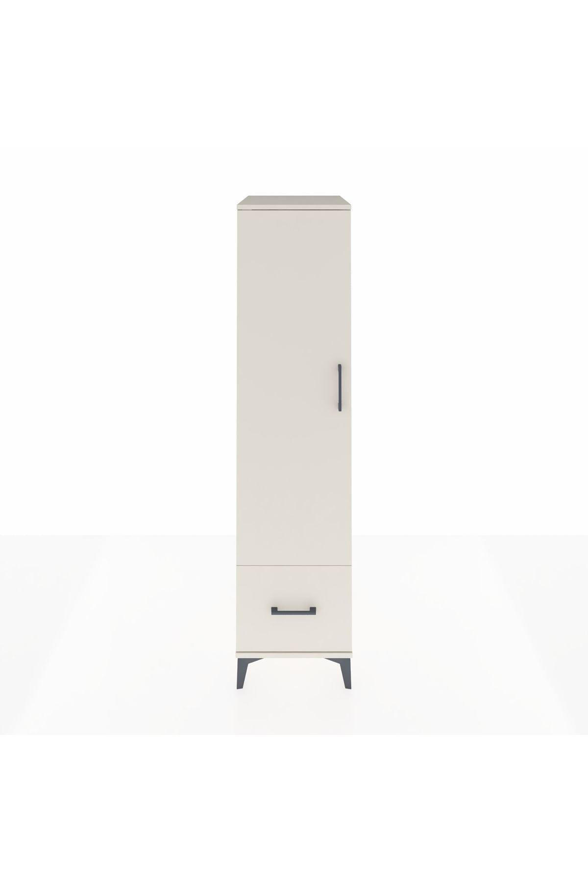 Kronos Dolap 4 Raflı Tek Çekmeceli Tek Kapaklı 44x59x182 - S88M016V1C