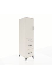 Kronos Dolap 2 Raflı 3 Çekmeceli Tek Kapaklı 44x59x182 - S88M020V1C