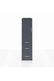 Kronos Dolap 2 Raflı 3 Çekmeceli Tek Kapaklı 44x59x182 - S88M020V5C