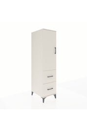 Kronos Dolap 3 Raflı 2 Çekmeceli Tek Kapaklı 44x59x182 - S88M021V1C