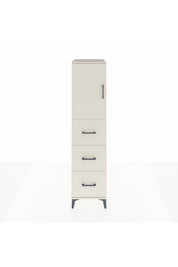 Kronos Dolap 2 Raflı 3 Çekmeceli Tek Kapaklı 44x59x182 - S88M024V1C