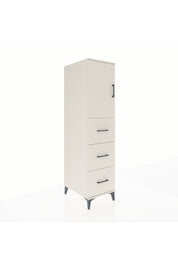 Kronos Dolap 2 Raflı 3 Çekmeceli Tek Kapaklı 44x59x182 - S88M024V1C