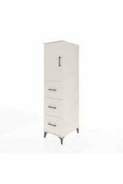 Kronos Dolap 2 Raflı 3 Çekmeceli Tek Kapaklı 44x59x182 - S88M024V1C