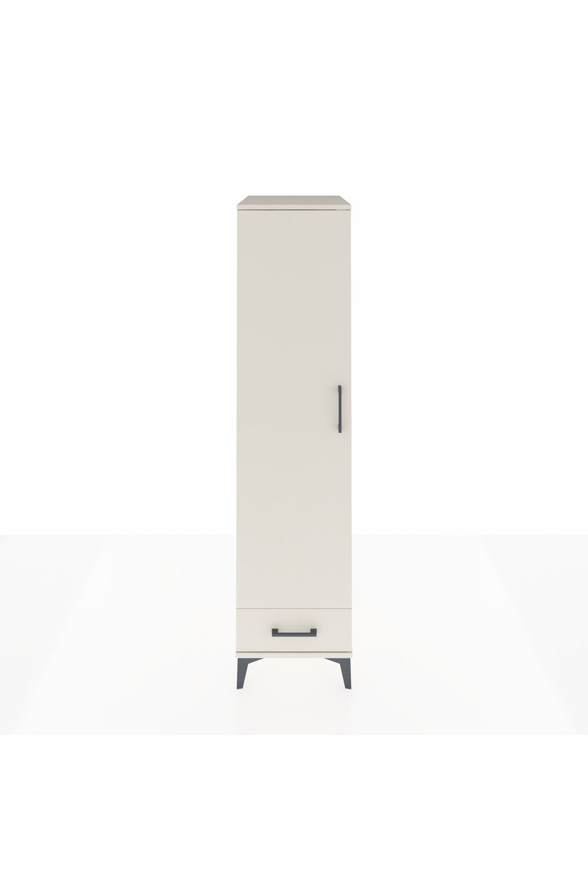 Kronos Dolap 2 Raflı Tek Çekmeceli Tek Askılı 44x59x182 - S88M030V1C