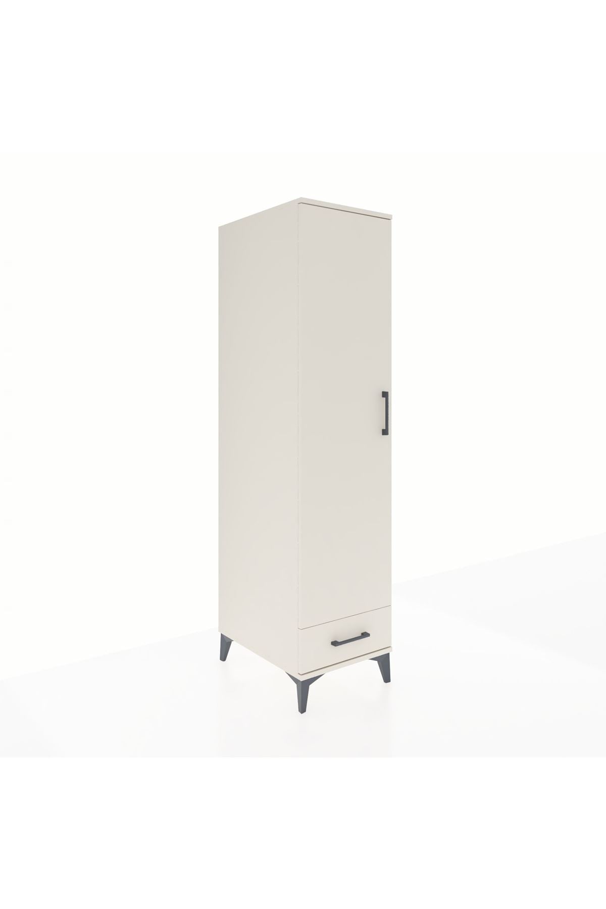 Kronos Dolap 2 Raflı Tek Çekmeceli Tek Askılı 44x59x182 - S88M030V1C