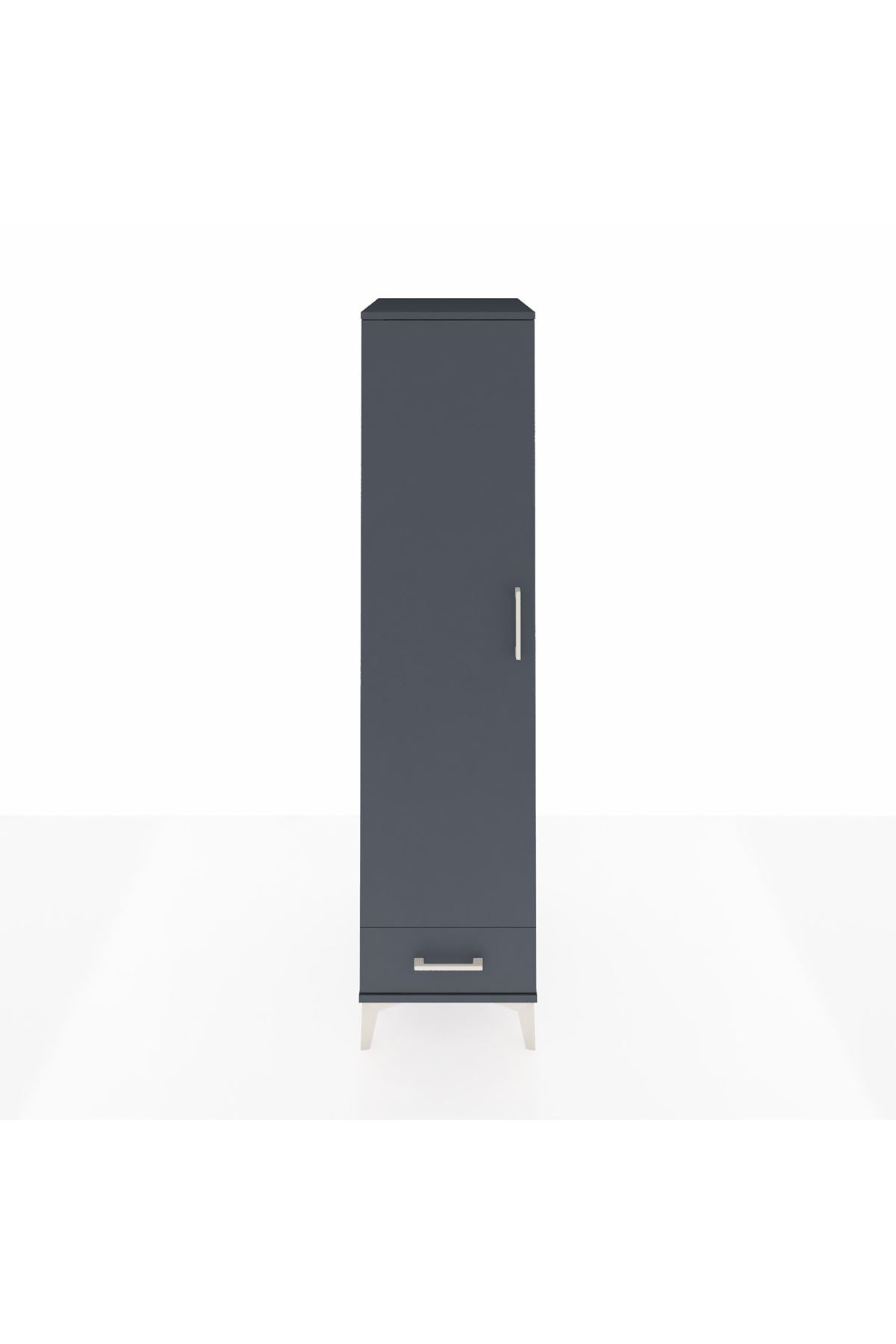 Kronos Dolap 2 Raflı Tek Çekmeceli Tek Askılı 44x59x182 - S88M030V5C