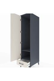 Kronos Dolap 2 Raflı Tek Çekmeceli Tek Askılı 44x59x182 - S88M030V4C