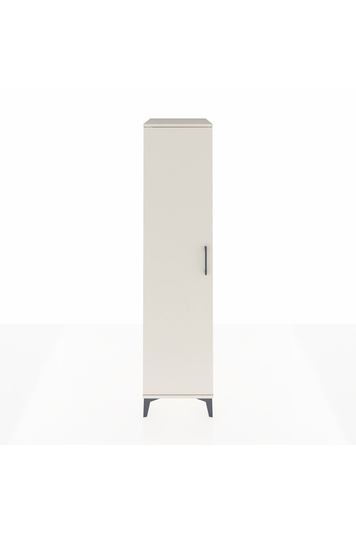 Kronos Dolap 2 Raflı Tek Kapaklı Tek Askılı 44x59x182 - S88M031V1C