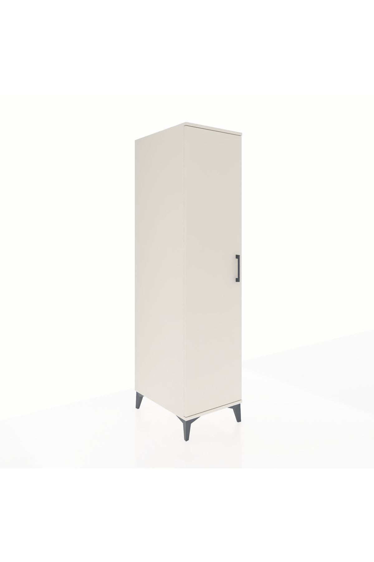 Kronos Dolap 2 Raflı Tek Kapaklı Tek Askılı 44x59x182 - S88M031V1C