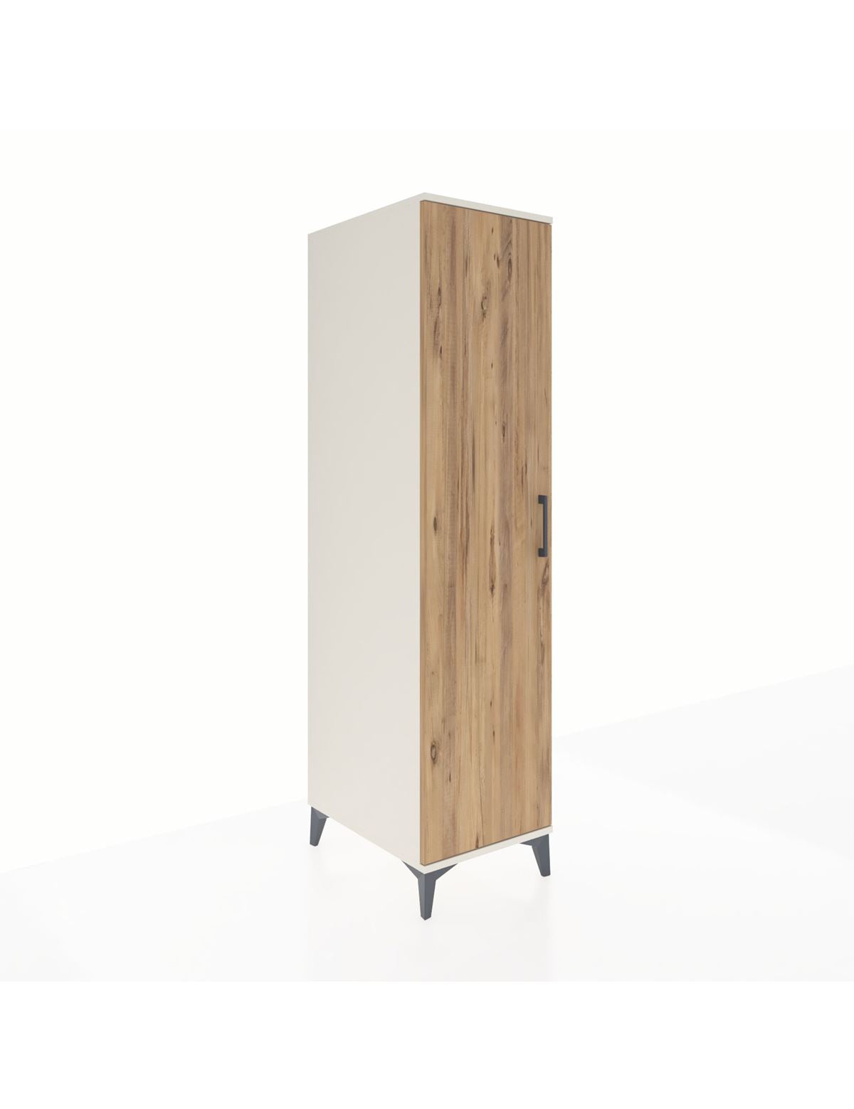 Kronos Dolap 2 Raflı Tek Kapaklı Tek Askılı 44x59x182 - S88M031V3C