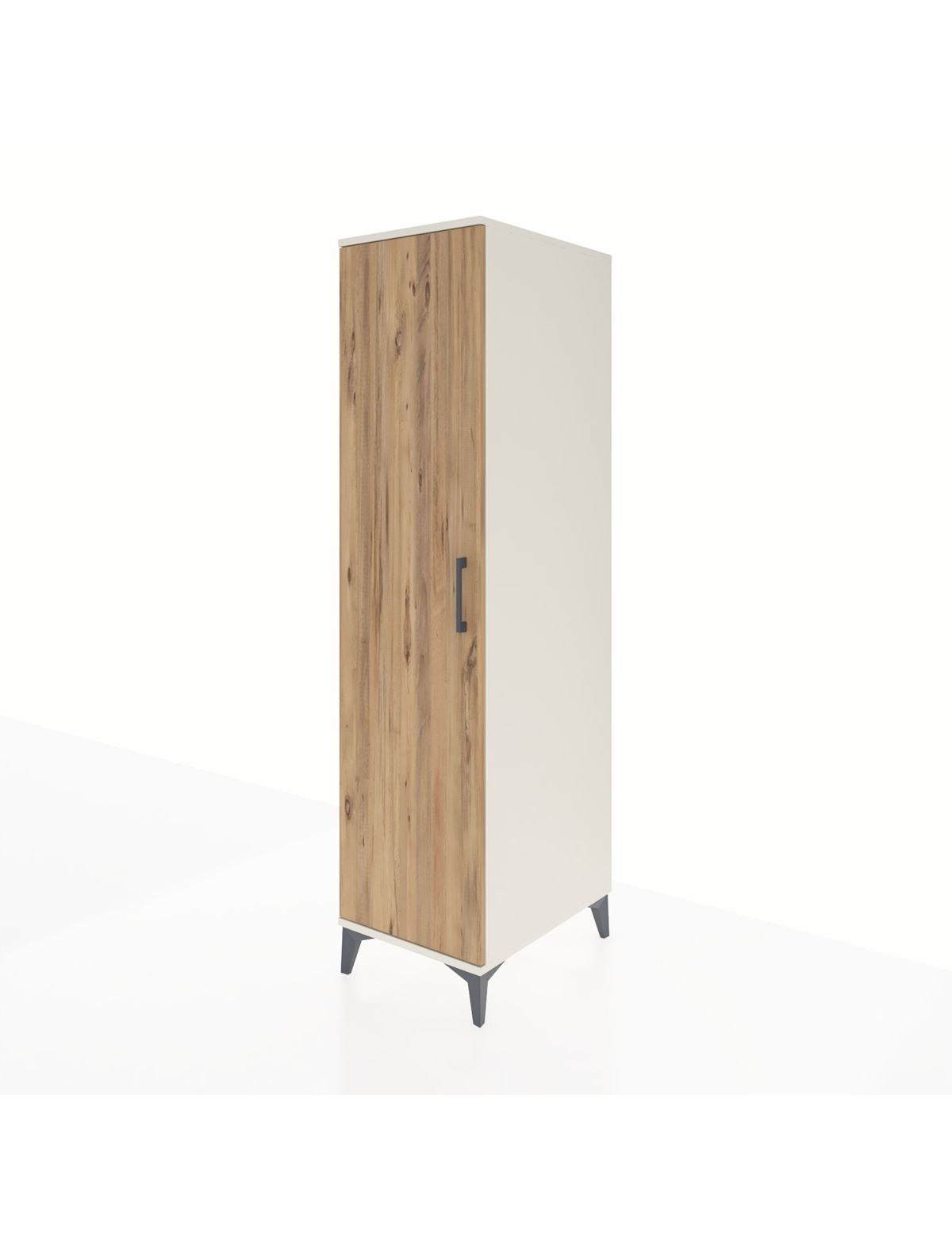 Kronos Dolap 2 Raflı Tek Kapaklı Tek Askılı 44x59x182 - S88M031V3C