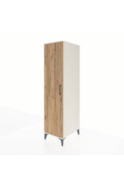 Kronos Dolap 2 Raflı Tek Kapaklı Tek Askılı 44x59x182 - S88M031V3C