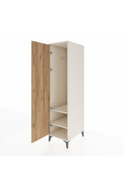 Kronos Dolap 2 Raflı Tek Kapaklı Tek Askılı 44x59x182 - S88M031V3C