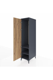 Kronos Dolap 2 Raflı Tek Kapaklı Tek Askılı 44x59x182 - S88M031V6C