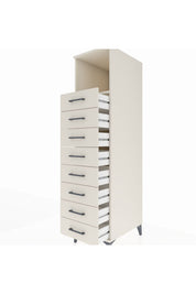 Kronos Dolap Tek Raflı 8 Çekmeceli 44x59x182 - S88M032V1C