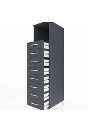 Kronos Dolap Tek Raflı 8 Çekmeceli 44x59x182 - S88M032V5C