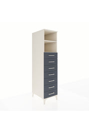 Kronos Dolap 2 Raflı 7 Çekmeceli 44x59x182 - S88M033V2C