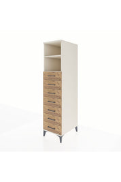 Kronos Dolap 2 Raflı 7 Çekmeceli 44x59x182 - S88M033V3C