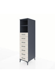 Kronos Dolap 2 Raflı 7 Çekmeceli 44x59x182 - S88M033V4C