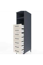 Kronos Dolap 2 Raflı 7 Çekmeceli 44x59x182 - S88M033V4C