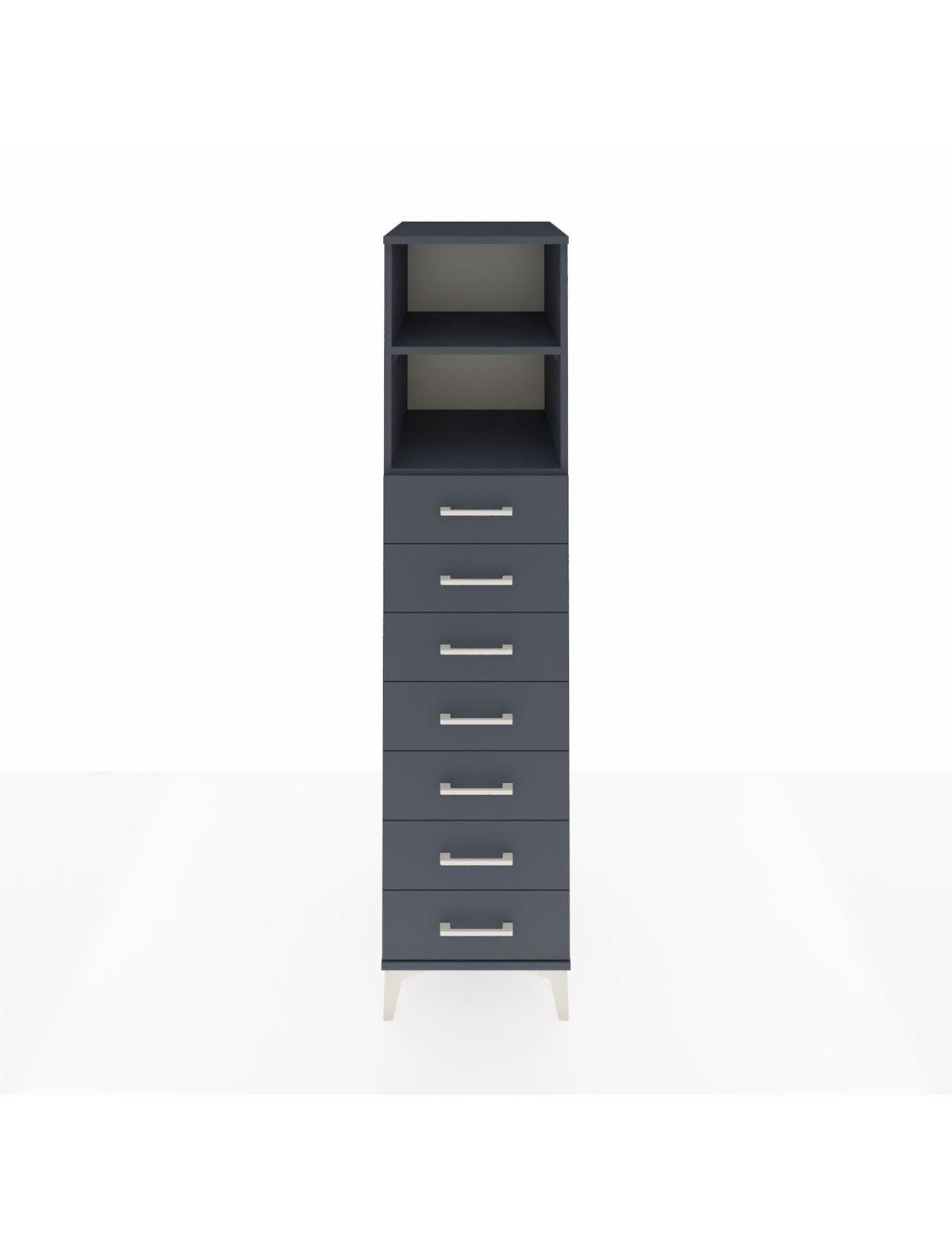 Kronos Dolap 2 Raflı 7 Çekmeceli 44x59x182 - S88M033V5C