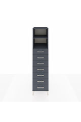 Kronos Dolap 2 Raflı 7 Çekmeceli 44x59x182