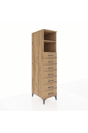 Kronos Dolap 2 Raflı 7 Çekmeceli 44x59x182 - S88M033V9C