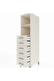 Kronos Dolap 2 Raflı 6 Çekmeceli 44x59x182 - S88M034V1C