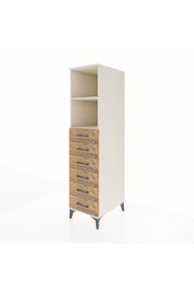 Kronos Dolap 2 Raflı 6 Çekmeceli 44x59x182 - S88M034V3C