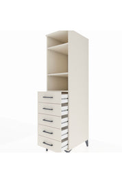 Kronos Dolap 3 Raflı 5 Çekmeceli 44x59x182 - S88M035V1C