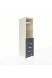 Kronos Dolap 3 Raflı 5 Çekmeceli 44x59x182 - S88M035V2C