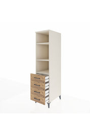 Kronos Dolap 3 Raflı 4 Çekmeceli 44x59x182 - S88M036V3C
