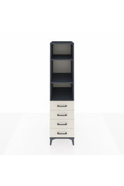 Kronos Dolap 3 Raflı 4 Çekmeceli 44x59x182 - S88M036V4C