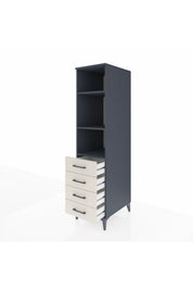 Kronos Dolap 3 Raflı 4 Çekmeceli 44x59x182 - S88M036V4C