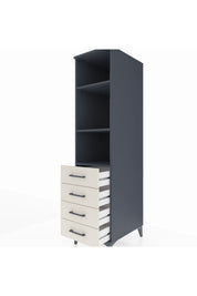 Kronos Dolap 3 Raflı 4 Çekmeceli 44x59x182 - S88M036V4C