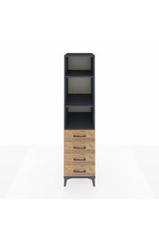 Kronos Dolap 3 Raflı 4 Çekmeceli 44x59x182 - S88M036V6C