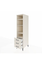 Kronos Dolap 4 Raflı 3 Çekmeceli 44x59x182 - S88M037V1C