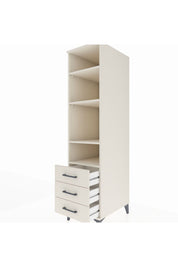 Kronos Dolap 4 Raflı 3 Çekmeceli 44x59x182 - S88M037V1C