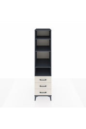 Kronos Dolap 4 Raflı 3 Çekmeceli 44x59x182 - S88M037V4C
