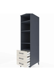 Kronos Dolap 4 Raflı 3 Çekmeceli 44x59x182 - S88M037V4C