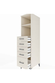 Kronos Dolap 2 Raflı 5 Çekmeceli 44x59x182 - S88M040V1C