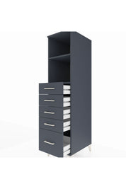 Kronos Dolap 2 Raflı 5 Çekmeceli 44x59x182 - S88M040V5C