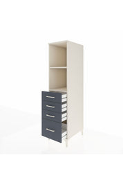Kronos Dolap 2 Raflı 4 Çekmeceli 44x59x182 - S88M041V2C