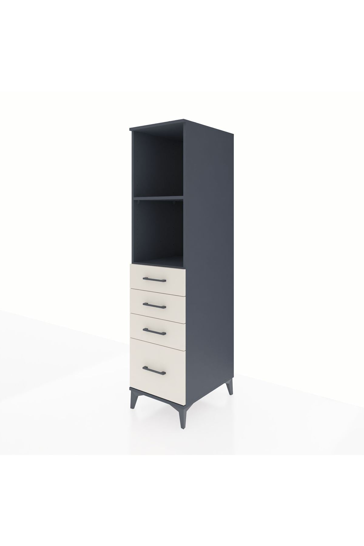 Kronos Dolap 2 Raflı 4 Çekmeceli 44x59x182 - S88M041V4C