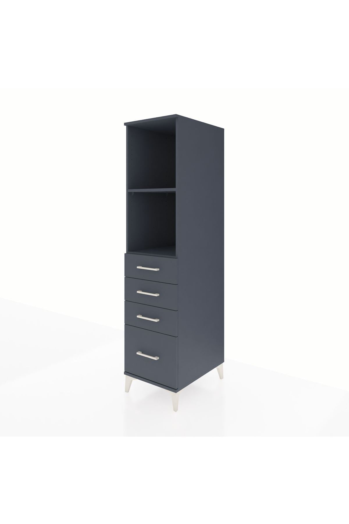 Kronos Dolap 2 Raflı 4 Çekmeceli 44x59x182 - S88M041V5C