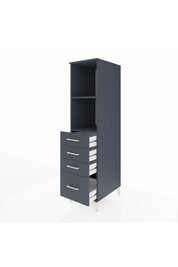 Kronos Dolap 2 Raflı 4 Çekmeceli 44x59x182 - S88M041V5C