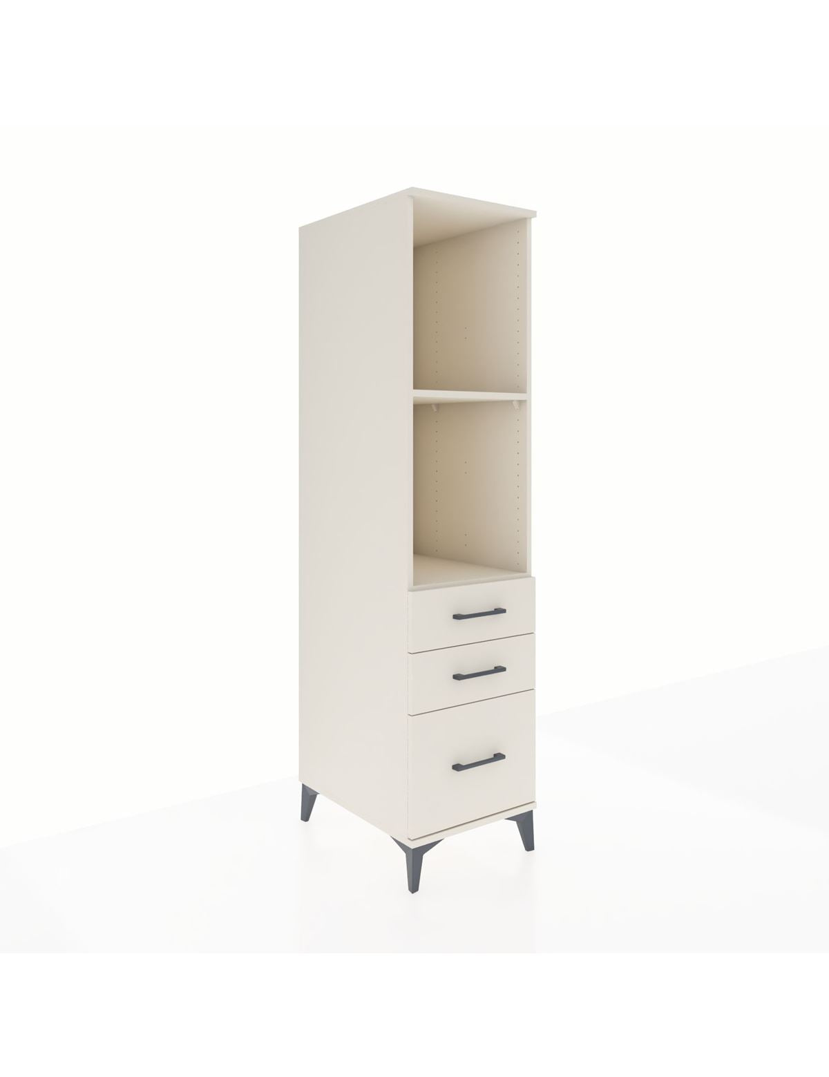 Kronos Dolap 2 Raflı 3 Çekmeceli 44x59x182 - S88M042V1C